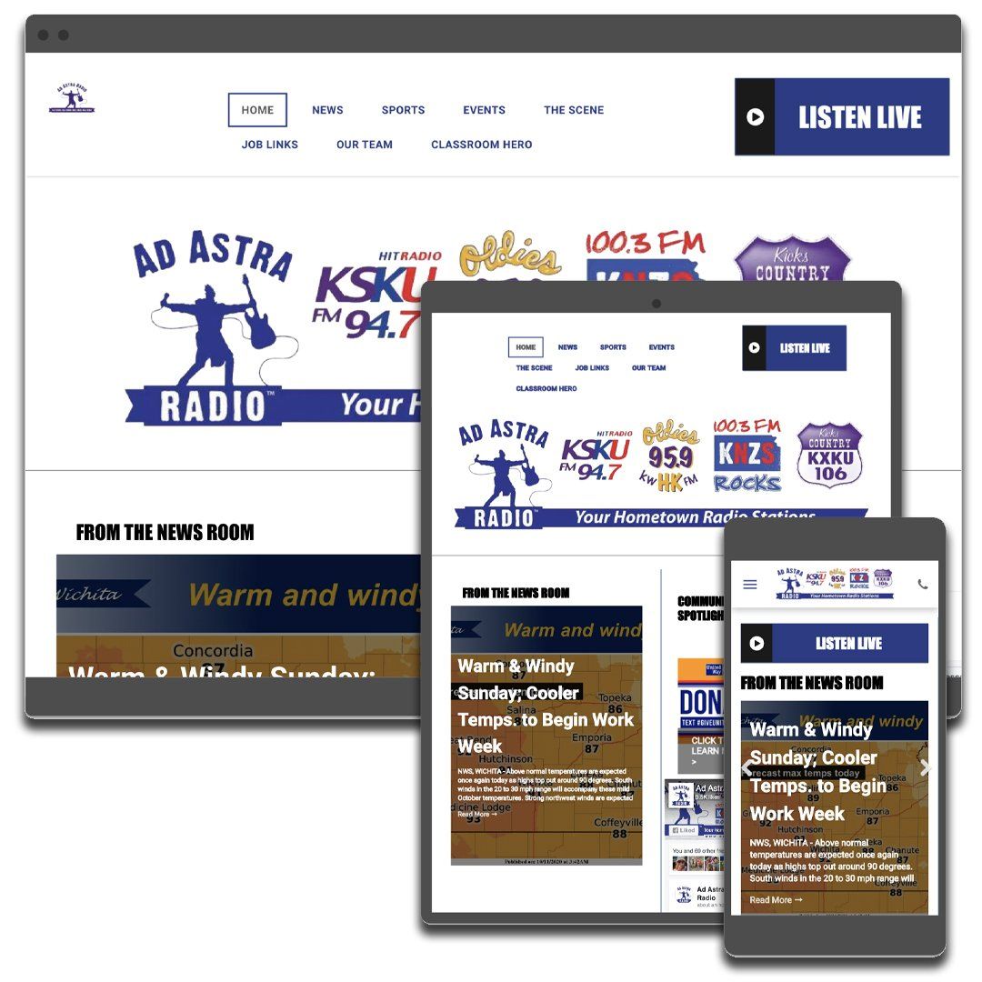 Layton45 site Design Hutchinson & Wichita KS