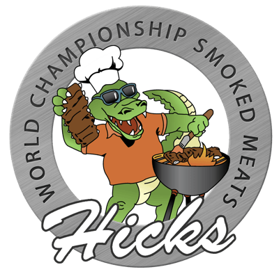 Hicks World Championship Smoked Meats logo