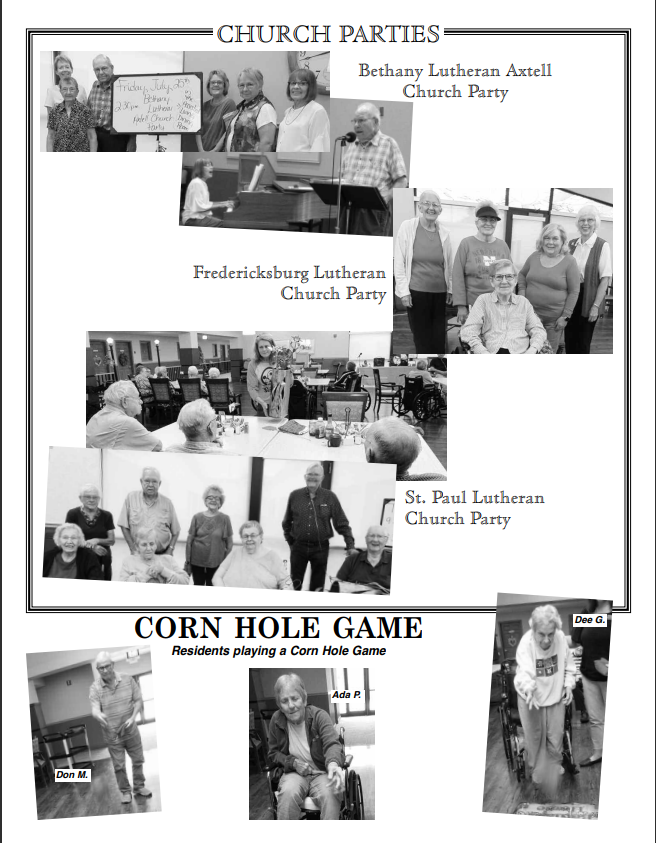 Bethany Home Messenger Page Ten