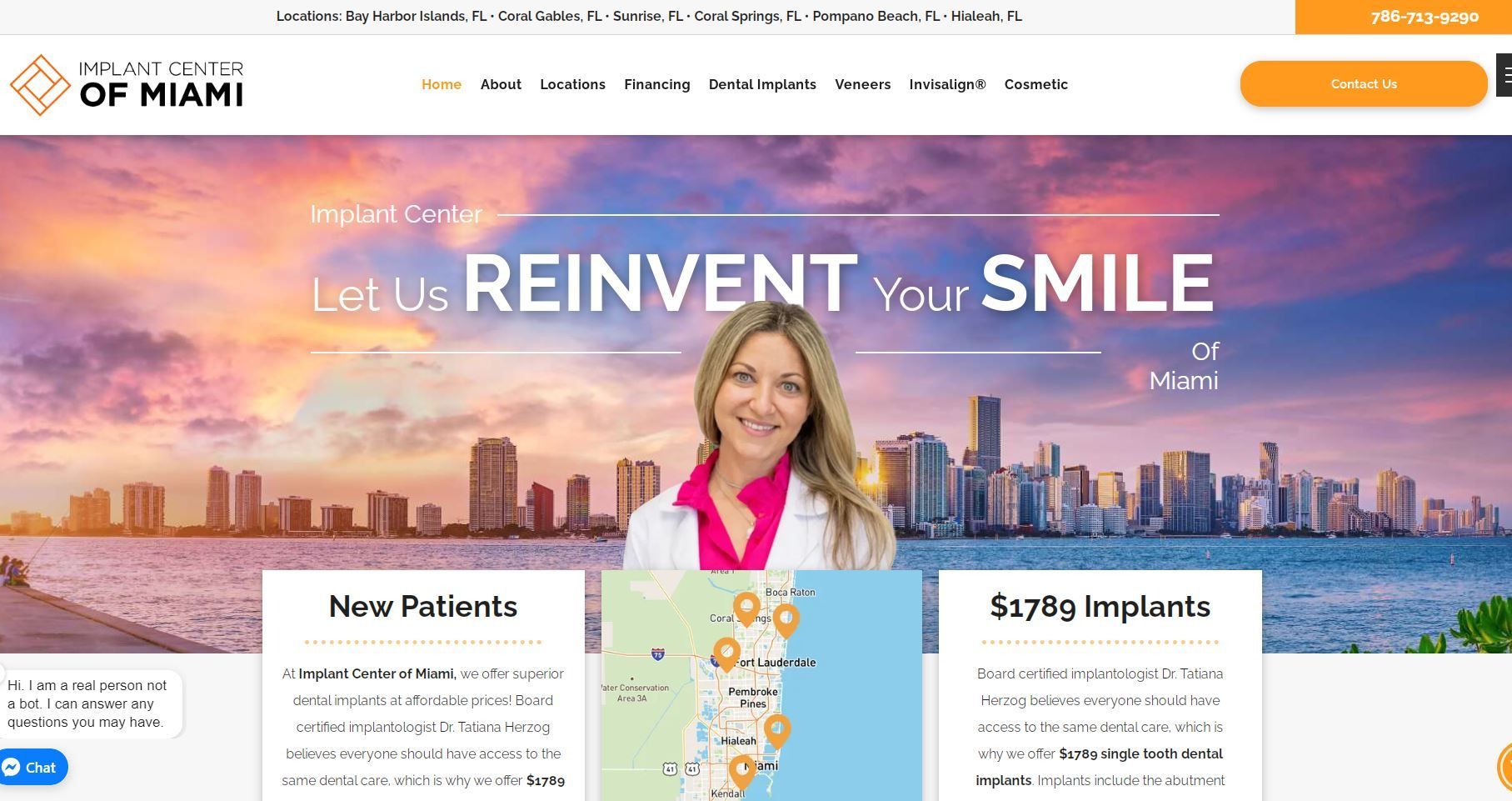 implant center of miami website
