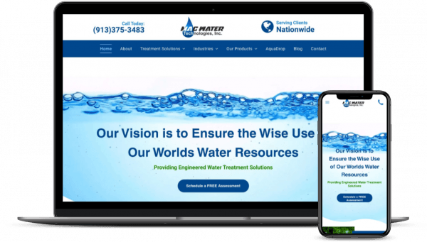 mac water technologies web design