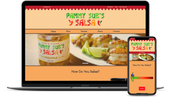 pammy sues salsa web design