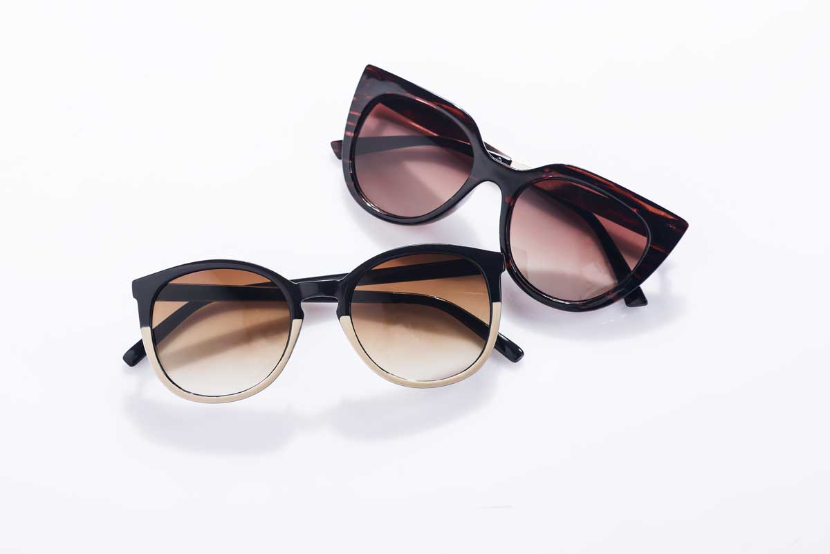 Modern Sunglasses with Dark Lenses