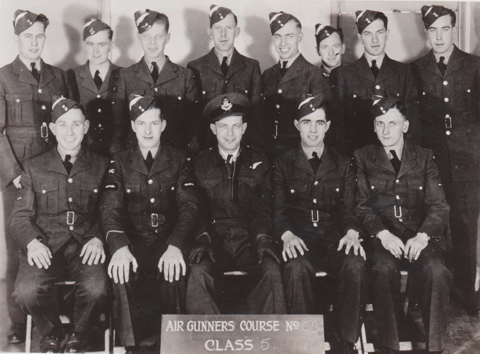 Roy Kitchener Forth, Delbert Oderkirk, Air Gunners Course