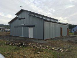 Blue metal building — Metal Building in Chehalis, WA