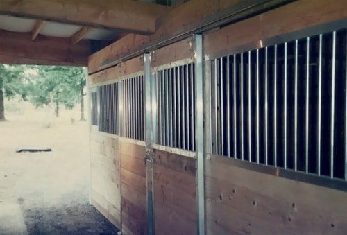 Custom Horse Stalls— Metal Building in Chehalis, WA