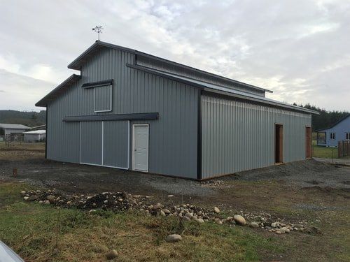 Monitor Barn with Loft — Metal Building in Chehalis, WA