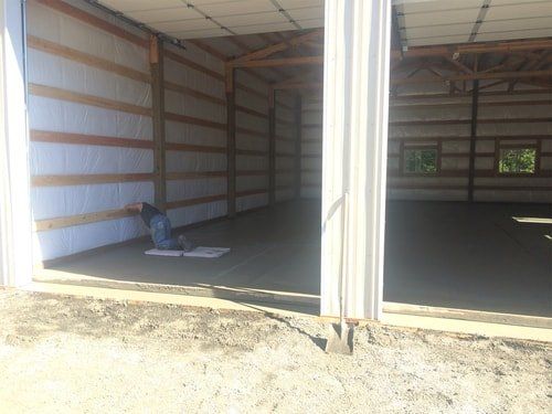 Concrete Installation — Metal Building in Chehalis, WA