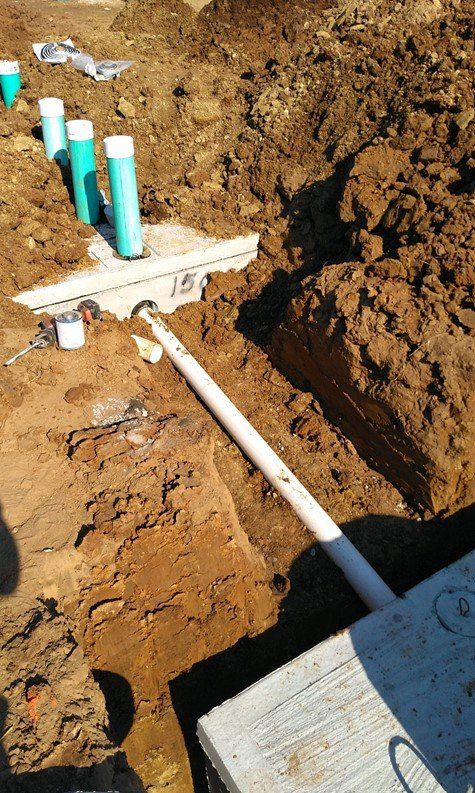 Newly Installed Septic Tank — Deerbourne, MO — Carl’s Septic Tank & Excavating