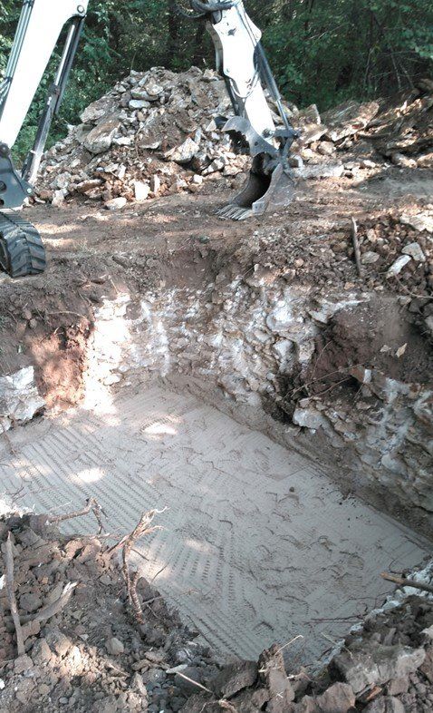 Excavation Site — Deerbourne, MO — Carl’s Septic Tank & Excavating