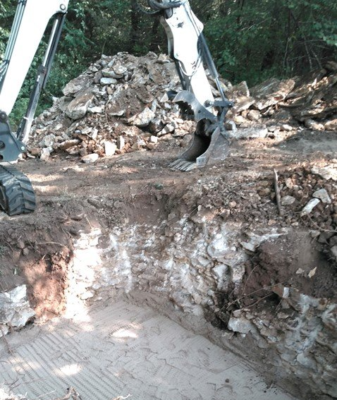 Excavation Site — Deerbourne, MO — Carl’s Septic Tank & Excavating