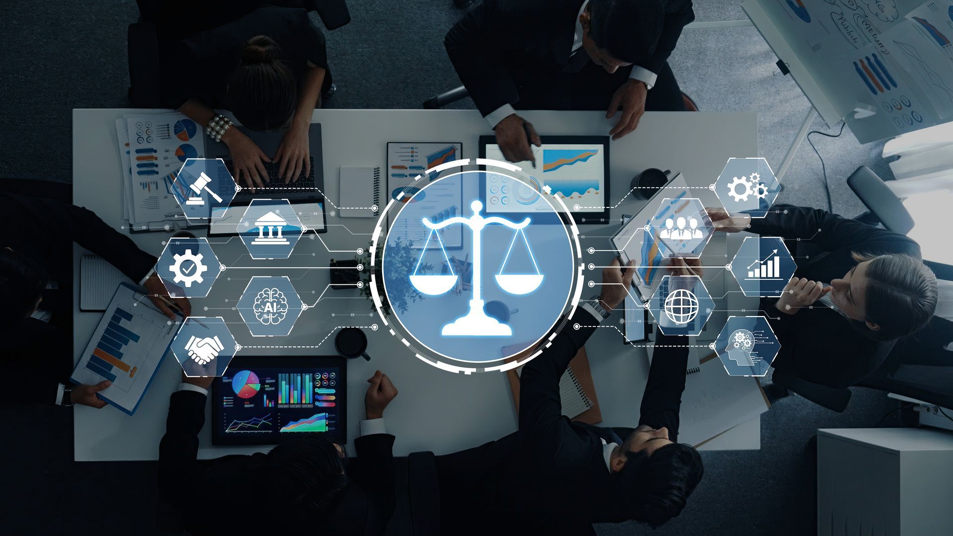 A department learning about integrating their new GPS technology