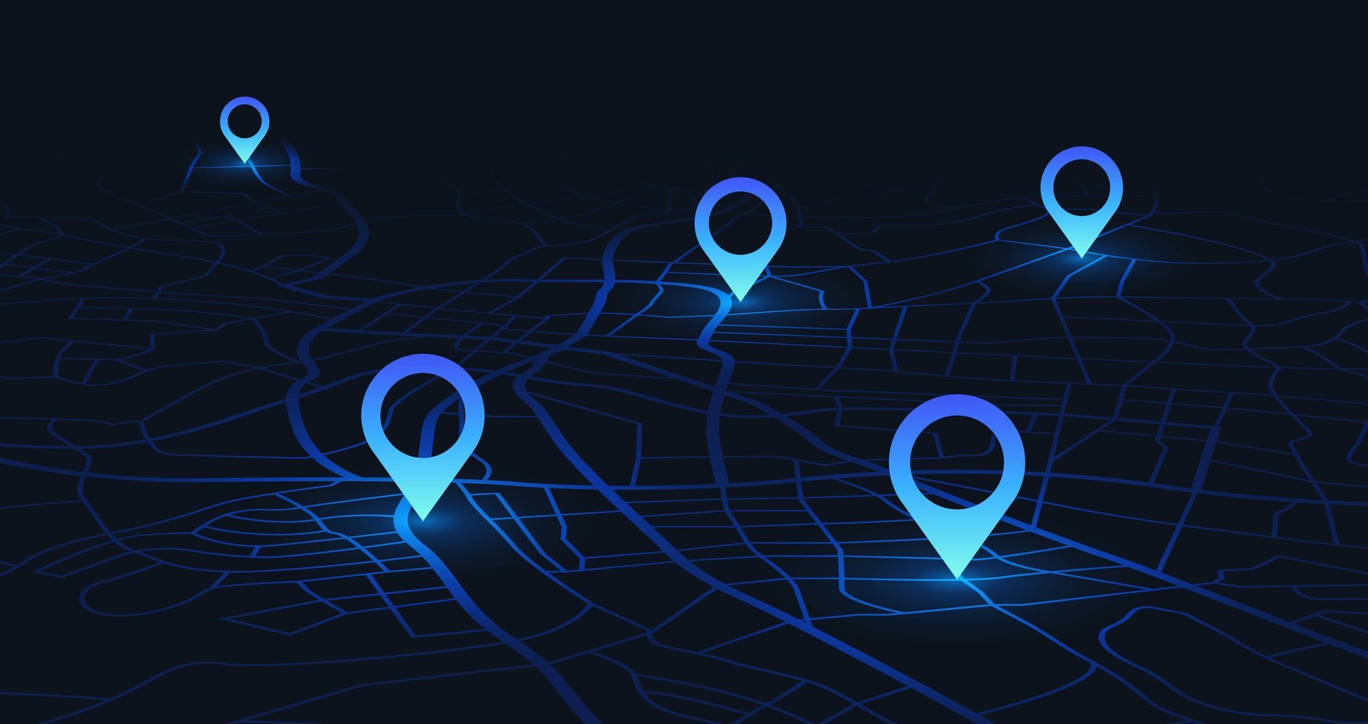 A graphic with location tags for covert assets in the field near Cincinnati, Ohio