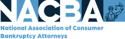 A logo for the national association of consumer bankruptcy attorneys