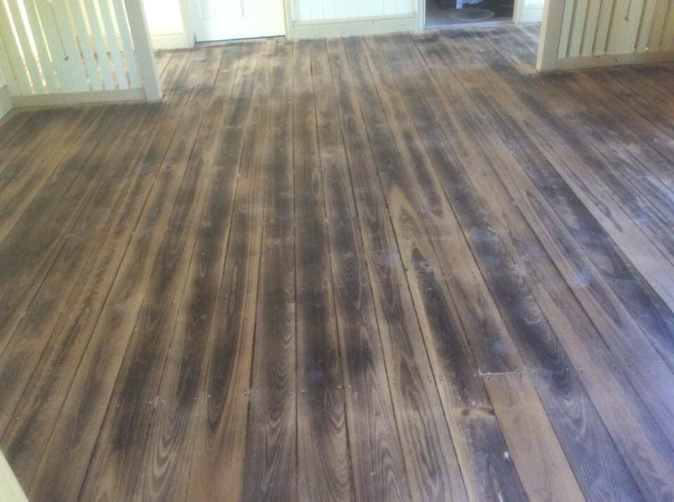 White Wash — Images of timber floor & decks in Bundaberg, QLD