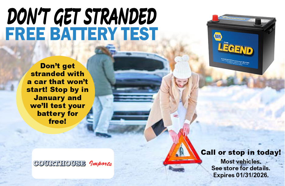 Tires at Cost/Alignment Inspection | Courthouse Imports