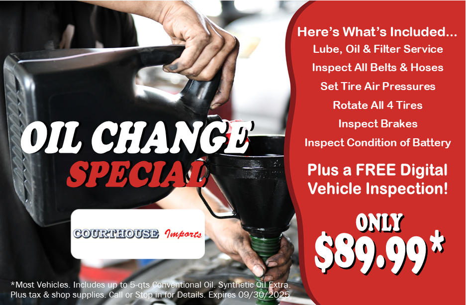 Free Car Care Club Membership | Courthouse Imports