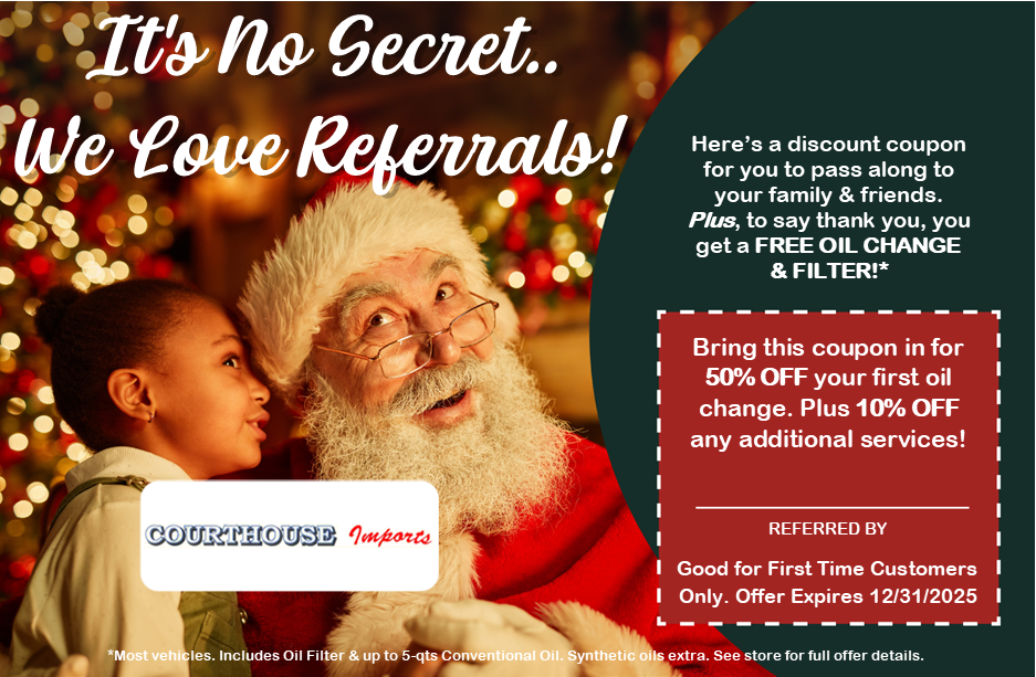 Free Car Care Club Membership | Courthouse Imports