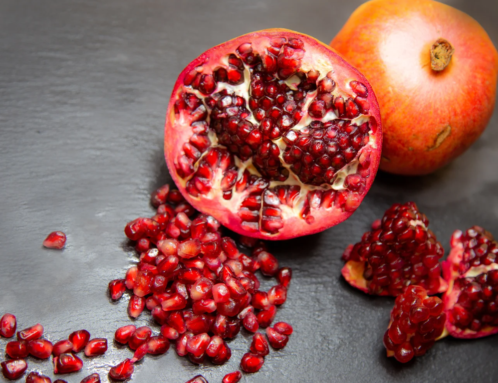 Natürlicher Granatapfelgeschmack