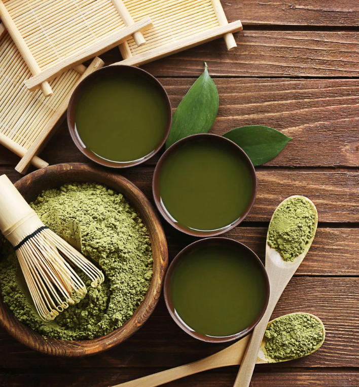 Natural Green Tea Matcha flavor
