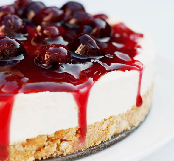 Natürlicher Kirsch-Käsekuchengeschmack