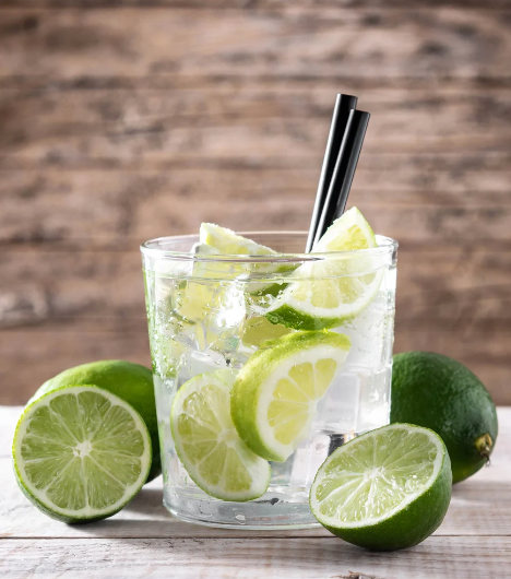 Natural Lime type Caipirinha flavor