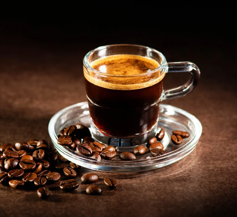 Natürlicher Espresso-Kaffeegeschmack