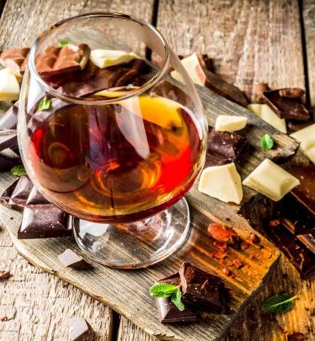 Natürlicher Brandy-Geschmack