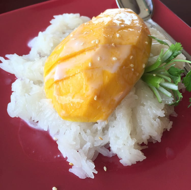 sticky rice mango image