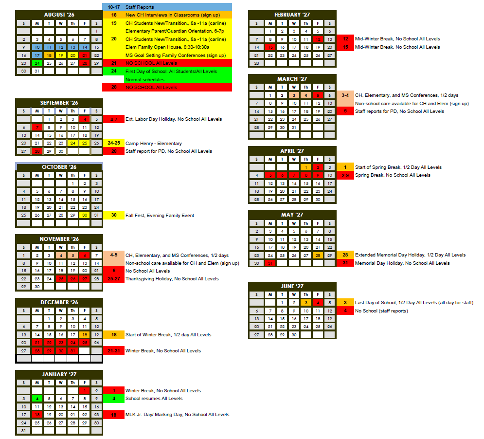 calendar