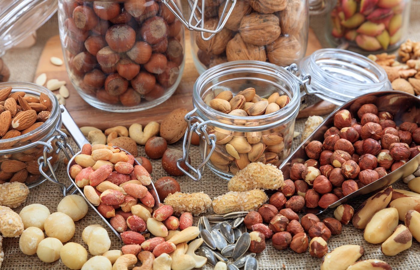 Nuts, a Favored Snack, Versatile on Various Diets, Offer Health Benefits Despite High Fat Content.