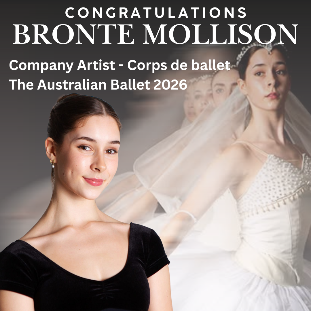 Congratulations to Bronte Mollison, The Australian Ballet, Company Artist - Corps de ballet 2026.