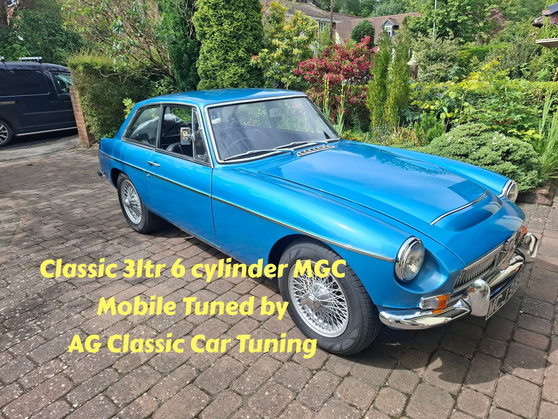 Classic MGC Tuned on a mobile basis by AG Classic Car Tuning