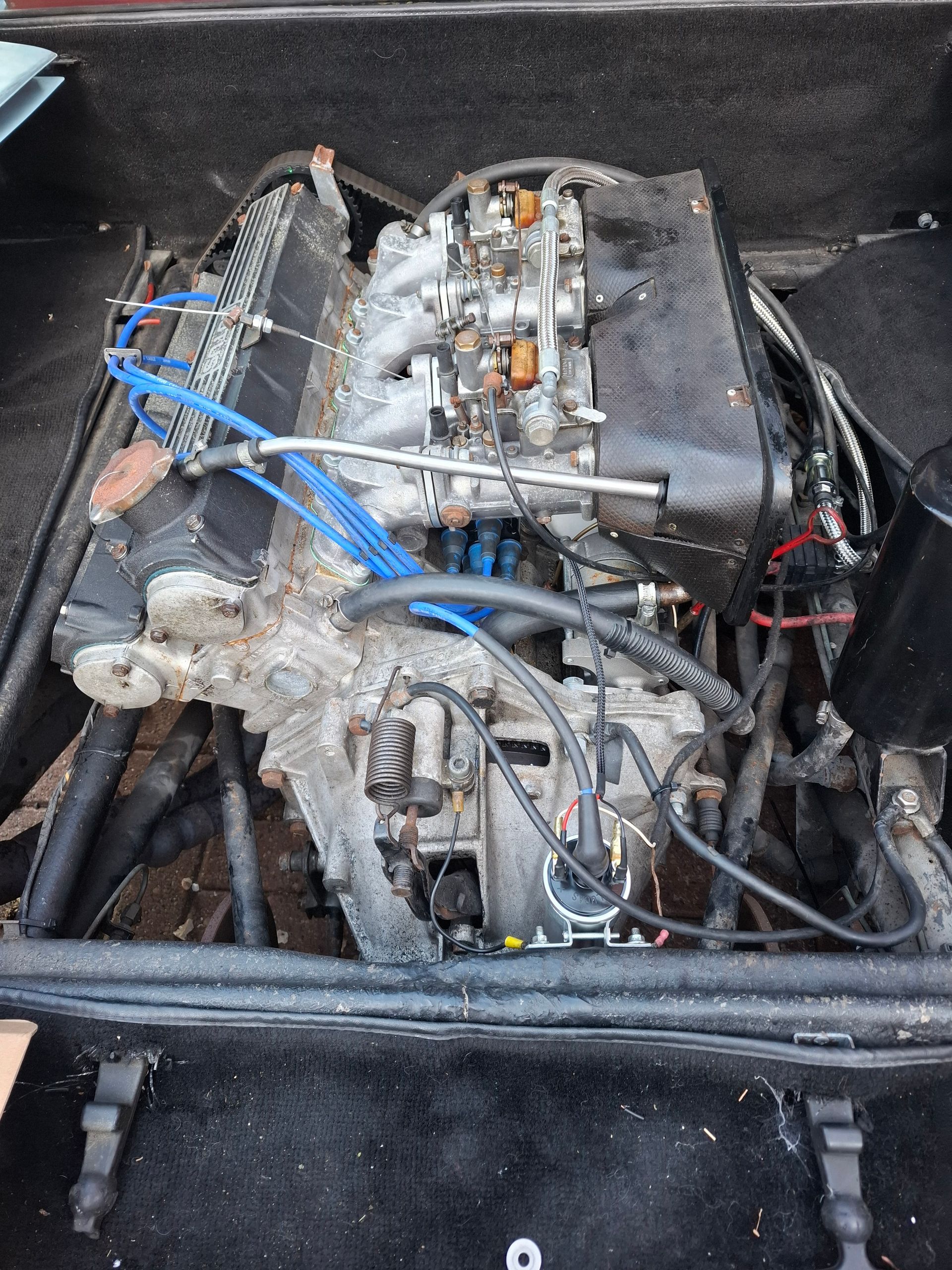Lotus Esprit S2 Engine bay - Tuning by AG Classic Car Tuning