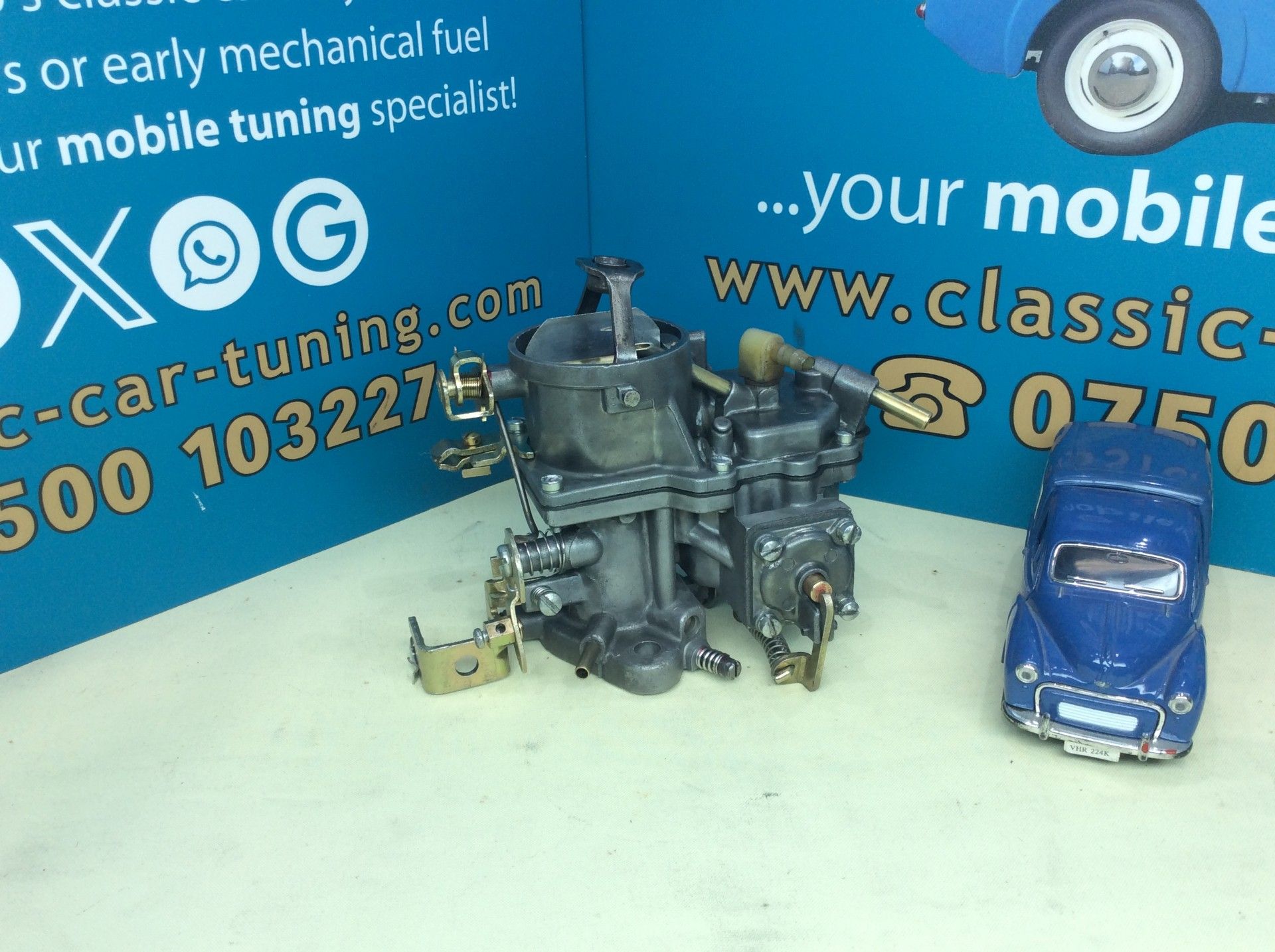 Ford Capri Mk1 1300GL FOMOCO C7AH-B Carburettor  - Overhauled by AG Classic Car Tuning