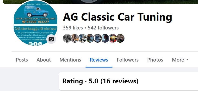 Click here to follow AG Classic Car Tuning on Facebook!
