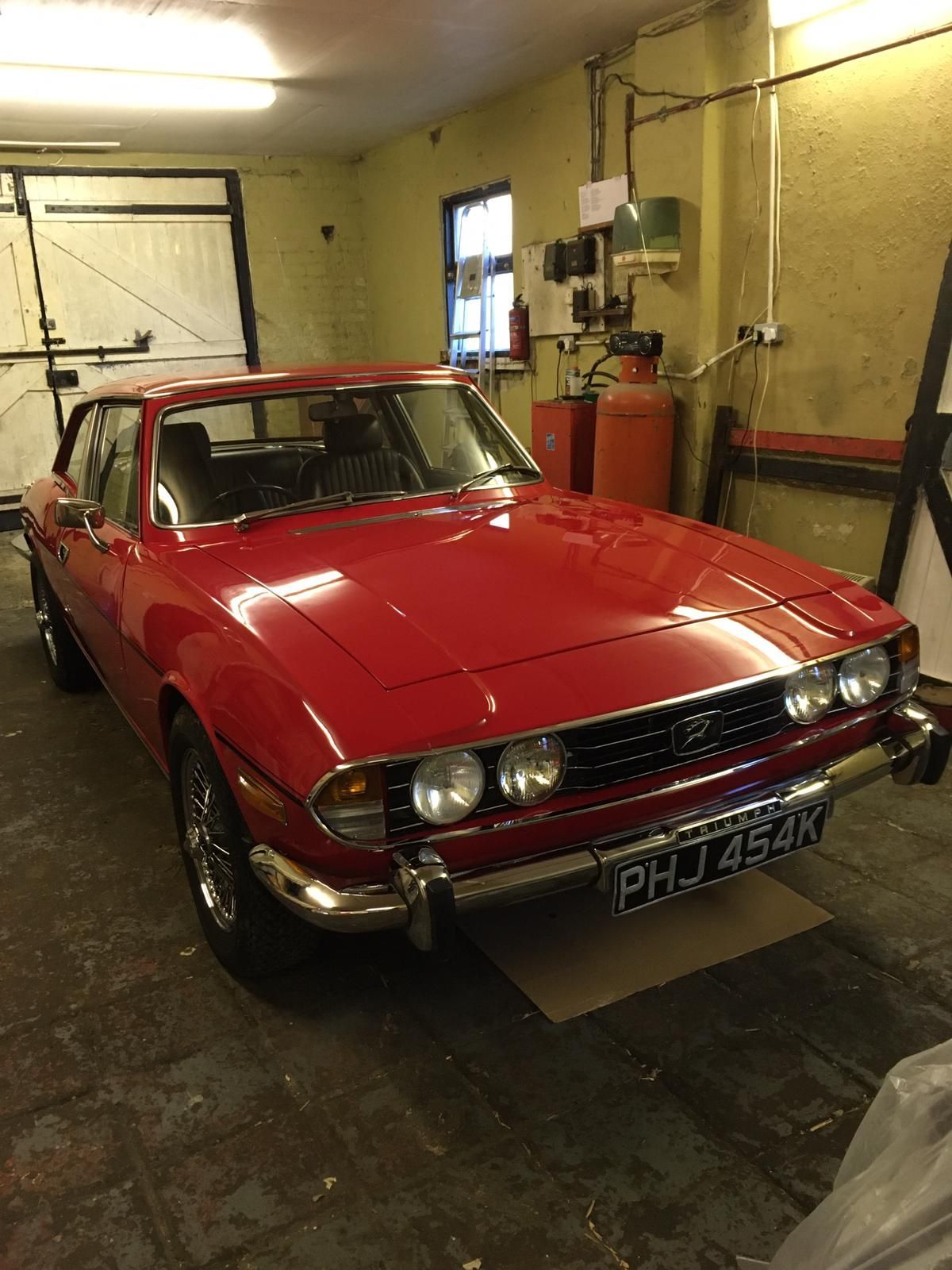 Triumph Stag V8 Tuning by AG Classic Car Tuning