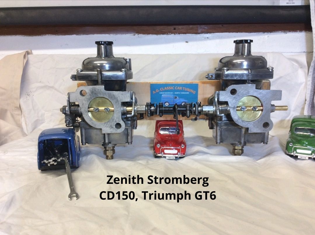 Zenith Stromberg CD150 carb overhaul and recondition