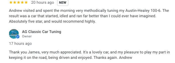 AG Classic car Tuning -  Mobile Tuning review