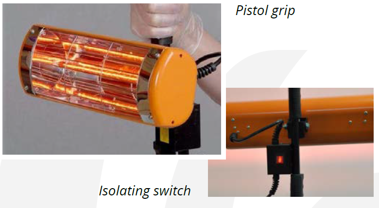 VLP10 Grip & isolating switch