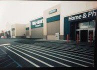 Walmart Parking Lot | Auburn, IN | H.E.V. Asphalt Paving Co.