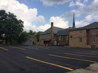 Church Parking Lot | Auburn, IN | H.E.V. Asphalt Paving Co.
