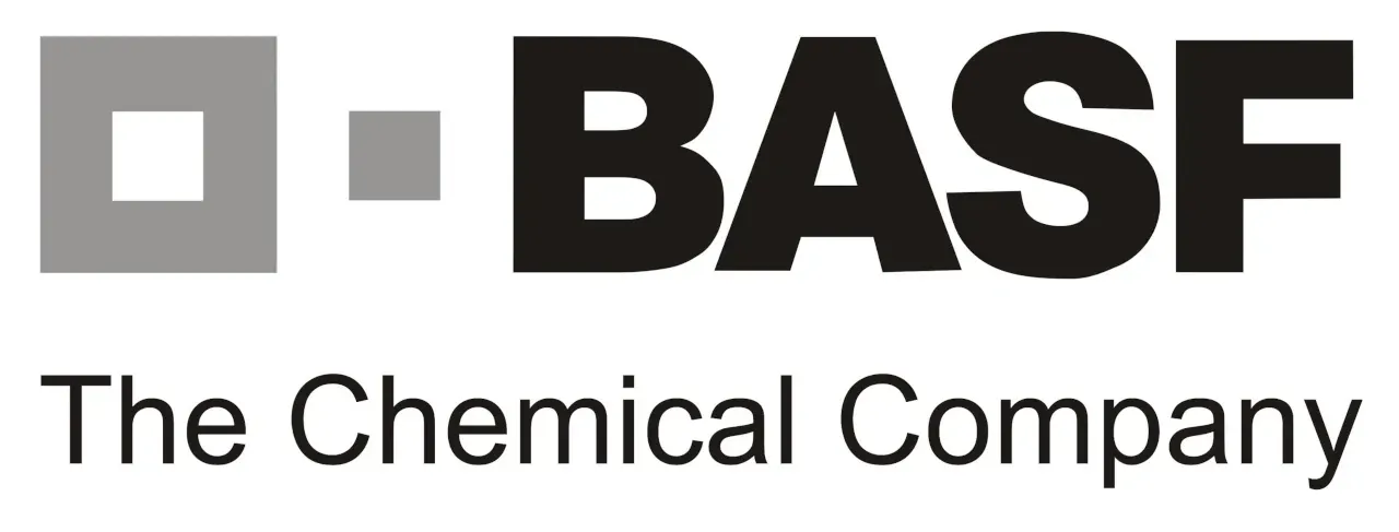 BASF the chemical company logo schwarzweiss