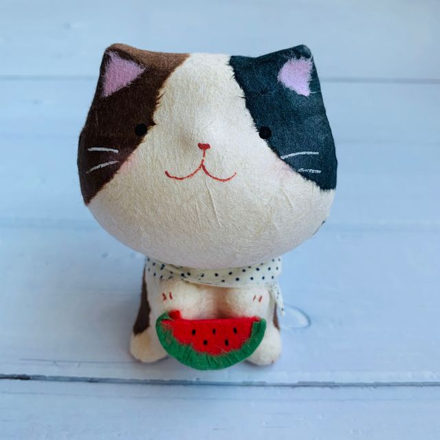 Happy Taroko Cat (Mini) Washi Watermelon Cat [Pre-order]