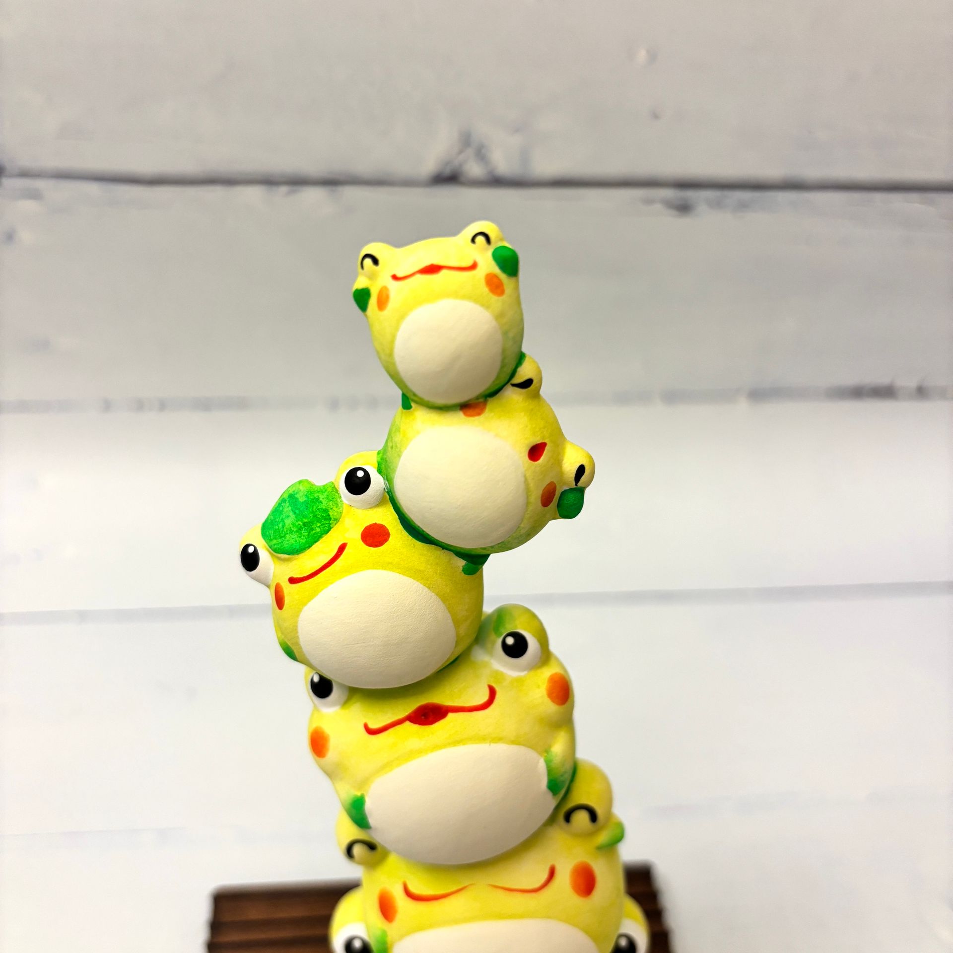 福氣層層來-六青蛙-日本吉祥物