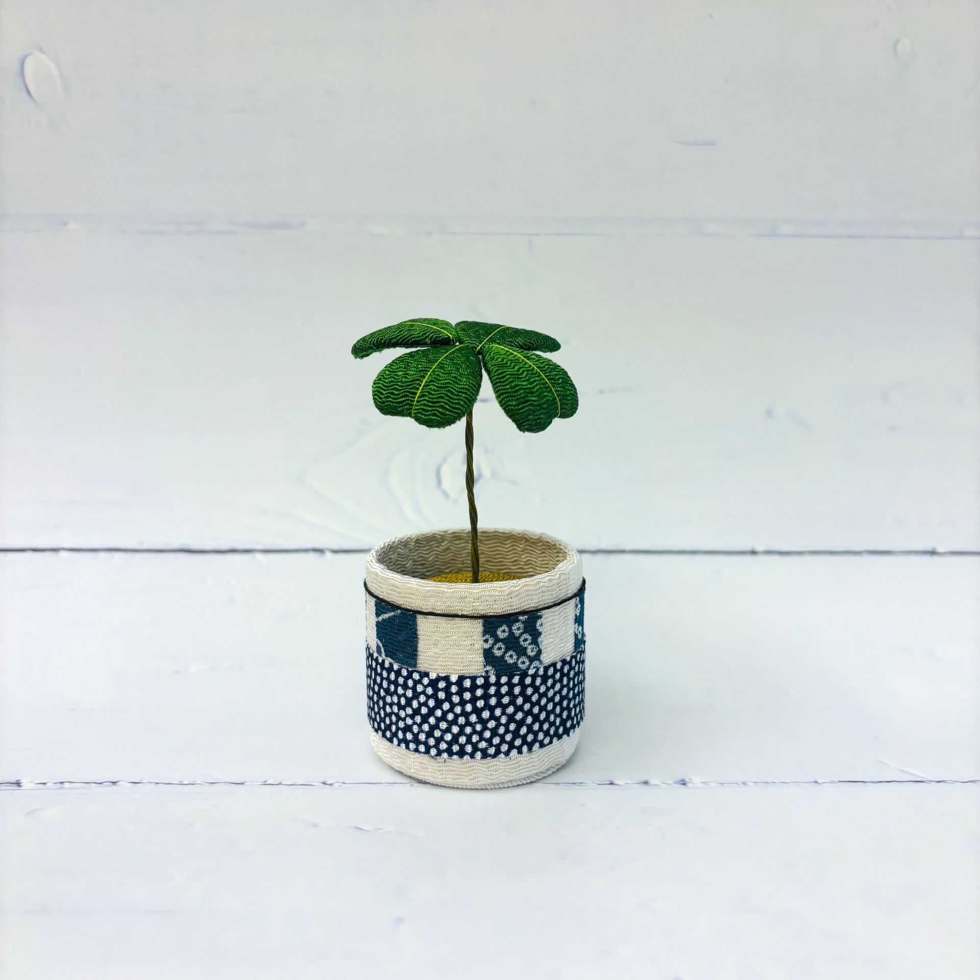 日式綠植栽-幸運草 好運來 (布材質)