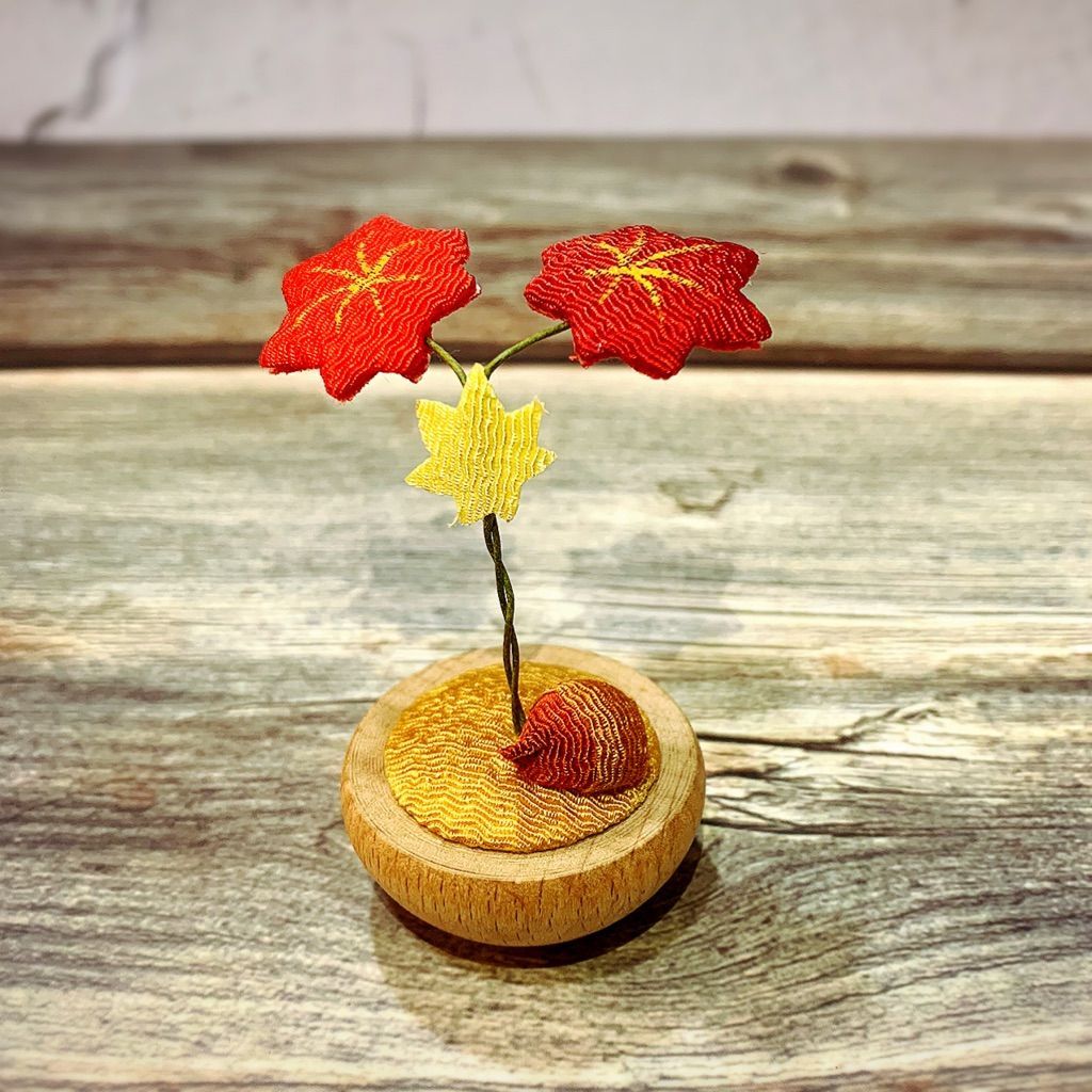 療癒系搖搖-楓葉-栗子果實