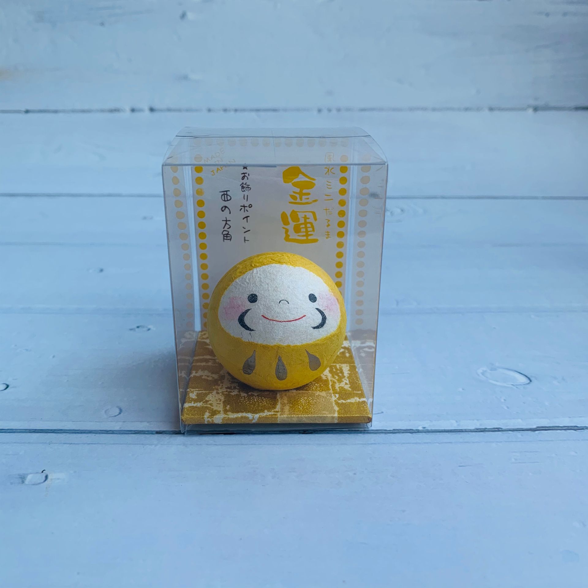 風水達摩(財運)-和紙達摩吉祥物