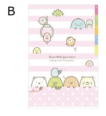 A4尺寸5層L夾-角落生物-日本版