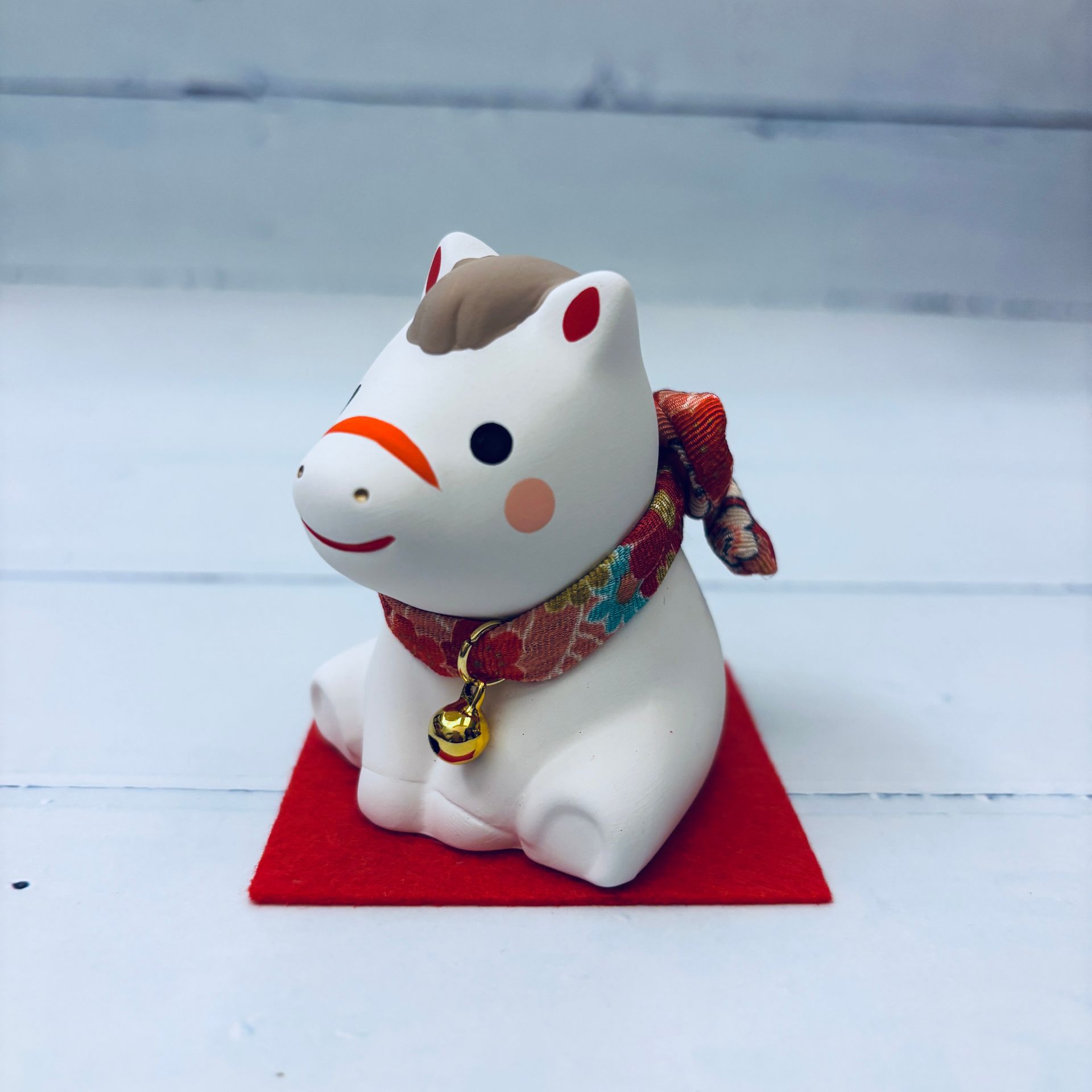 錦彩招福馬-福結-生肖吉祥物(馬年)